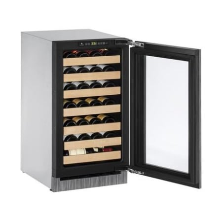 U-Line 18 Inch Wide 31 Bottle Capacity Undercounter Glass Door Wine Cooler 2000 Series - My Store