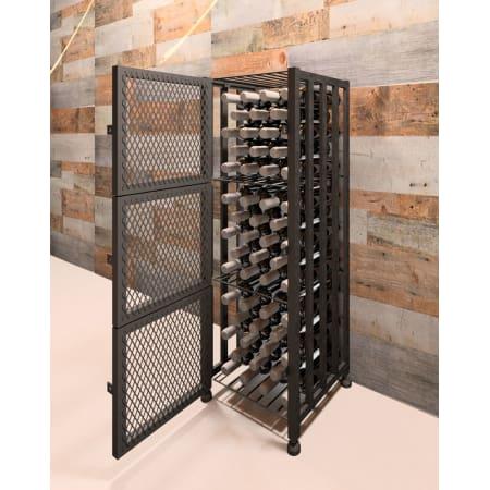 VintageView Case and Crate 48 Bottle Capacity Free Standing Wine Cabinet with Lockable Doors - My Store